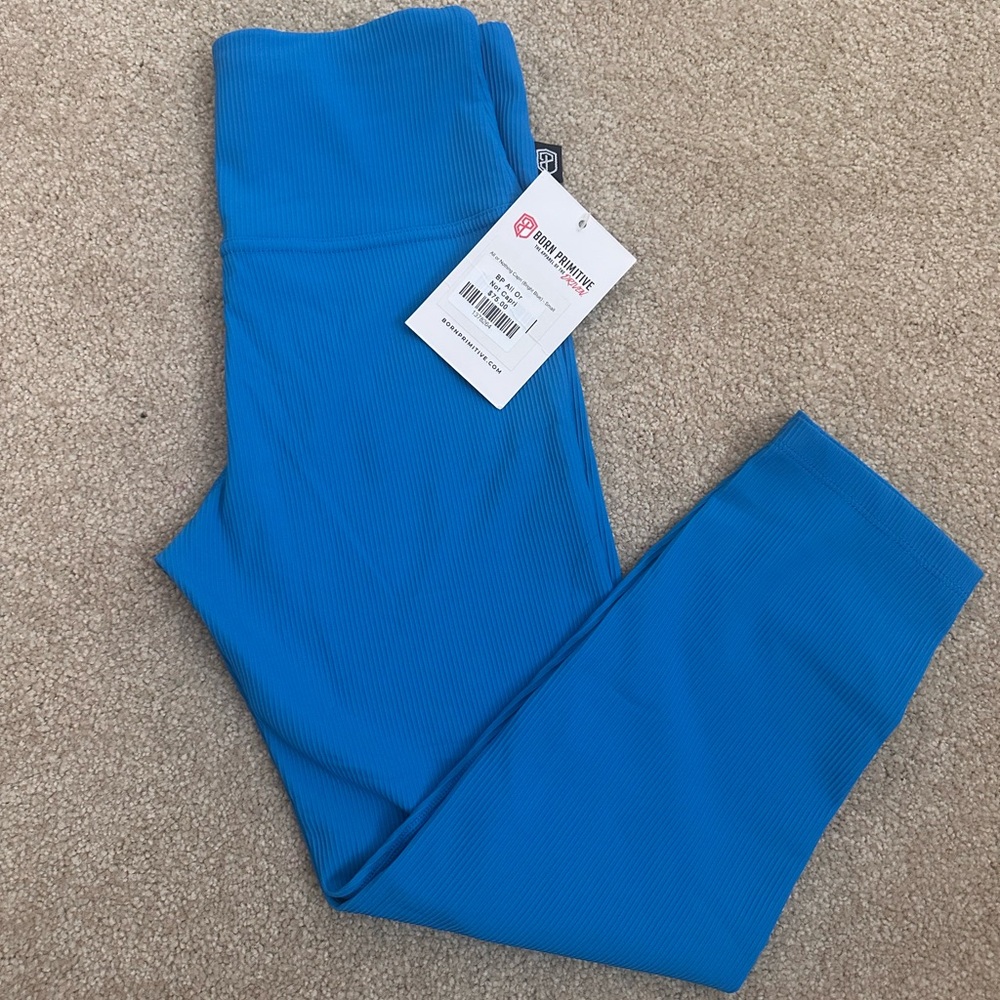 Born Primitive All Or Nothing Bright Blue Capris